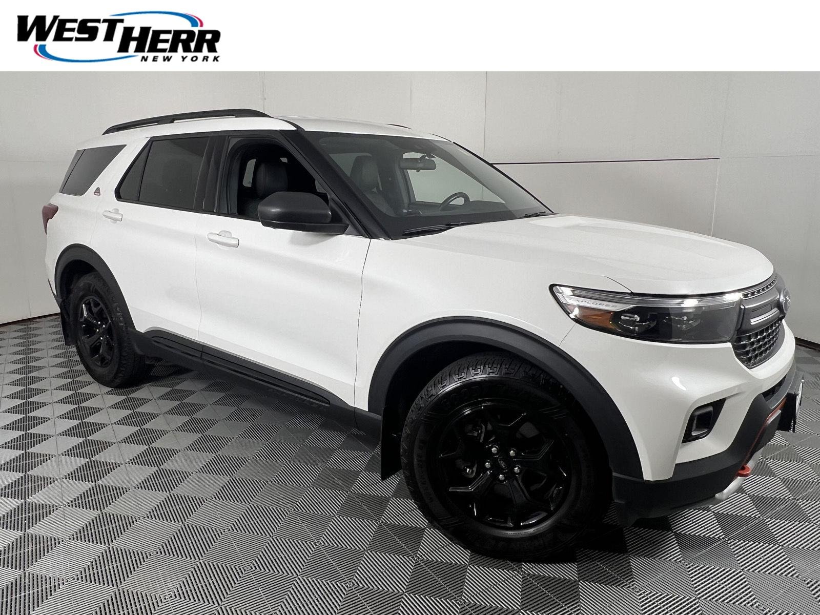 Used 2022 Star White Metallic Tri-Coat Ford Timberline image 1