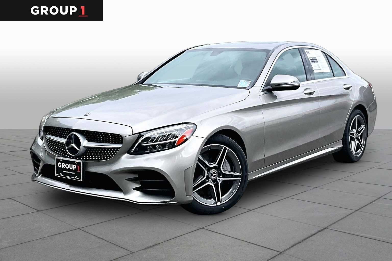 Used 2020 Mojave Silver Metallic Mercedes-Benz C 300 image 1