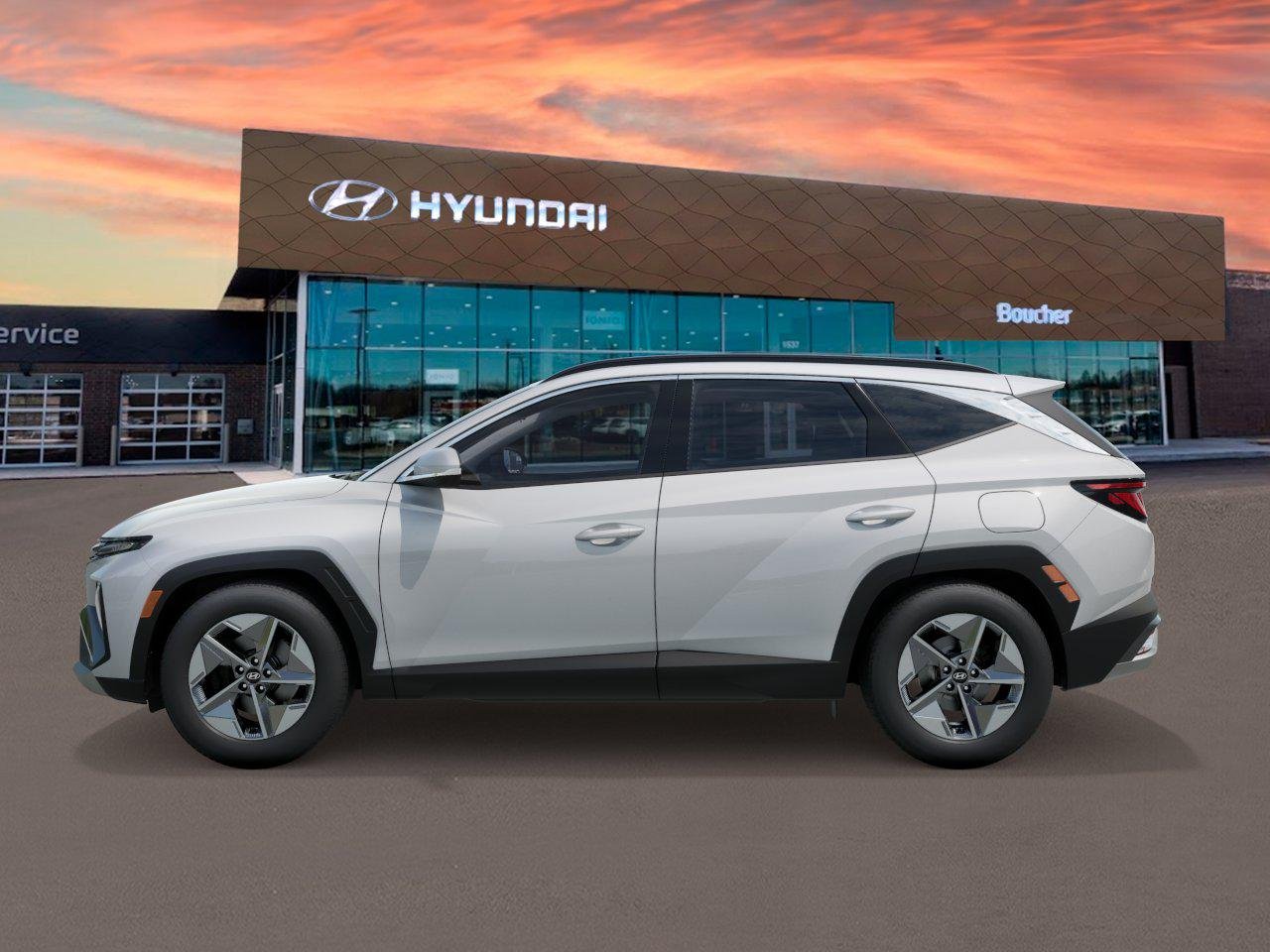 New 2026 Serenity White Pearl Hyundai SEL FWD image 3