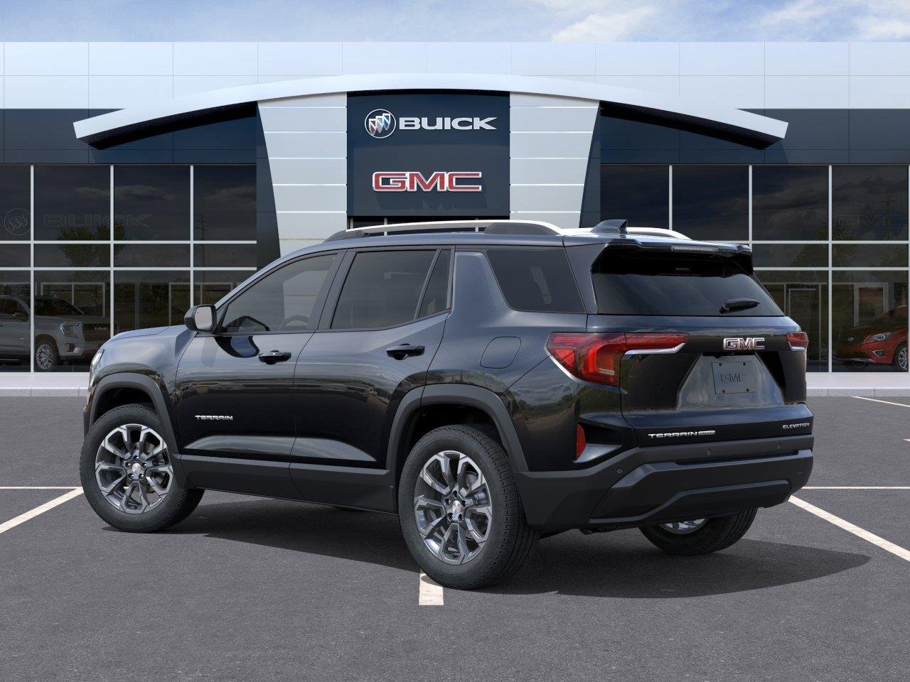 New 2027 Ebony Twilight Metallic GMC Elevation image 3