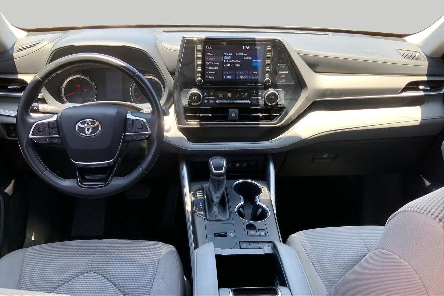 Used 2021 Magnetic Gray Metallic Toyota LE image 16