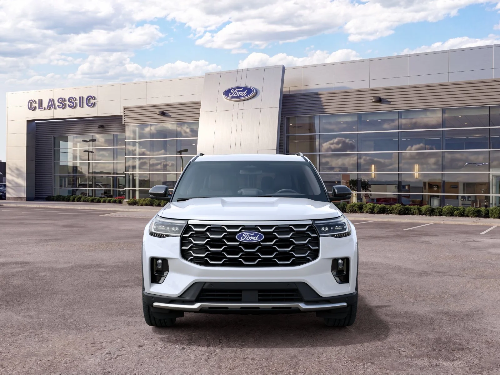 New 2027 Star White Metallic Tri-Coat Ford Platinum™ image 22