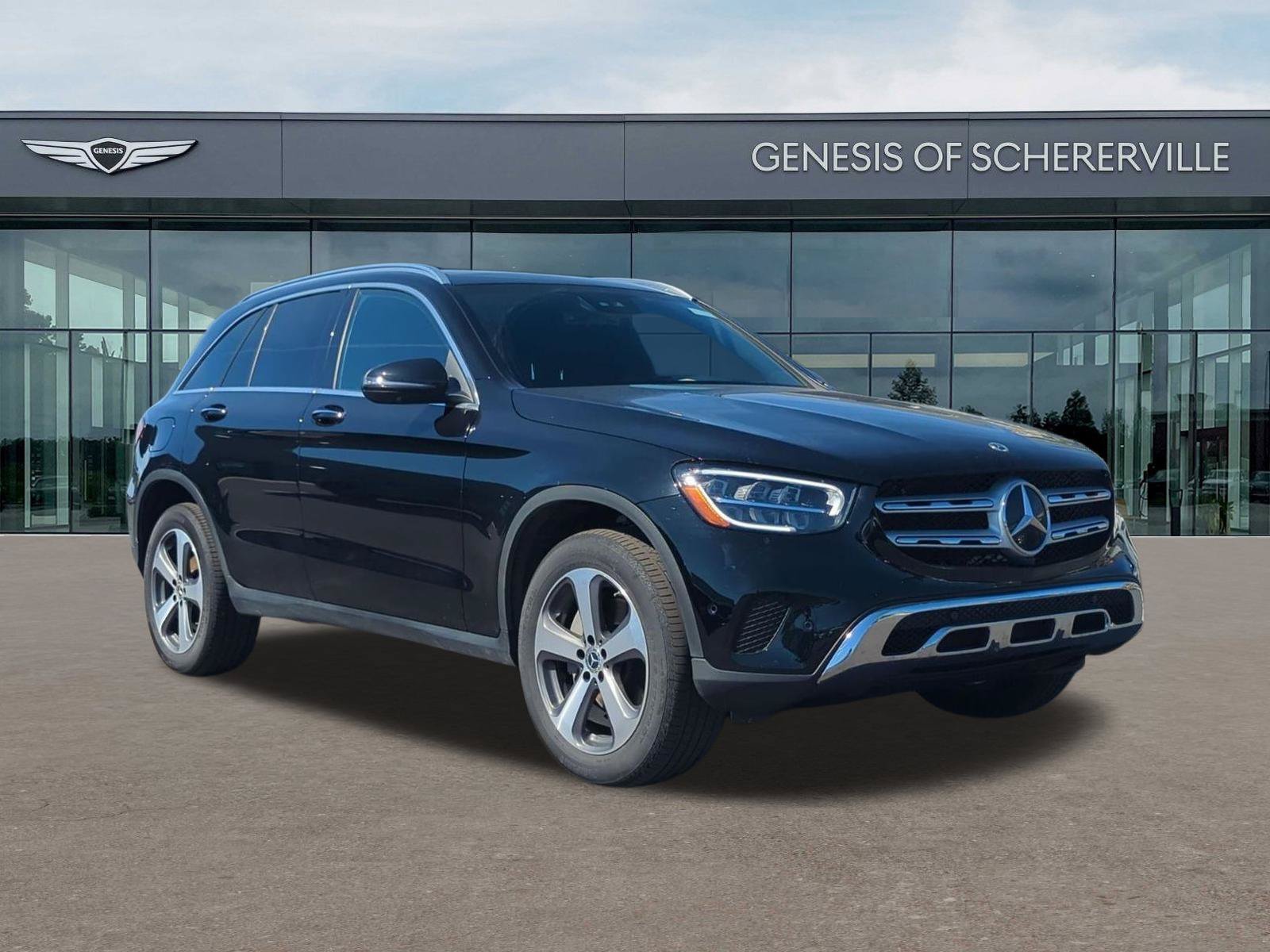 Used 2022 Black Mercedes-Benz GLC 300 image 1