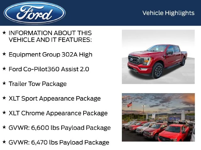 Used 2021 Red Ford XLT image 5