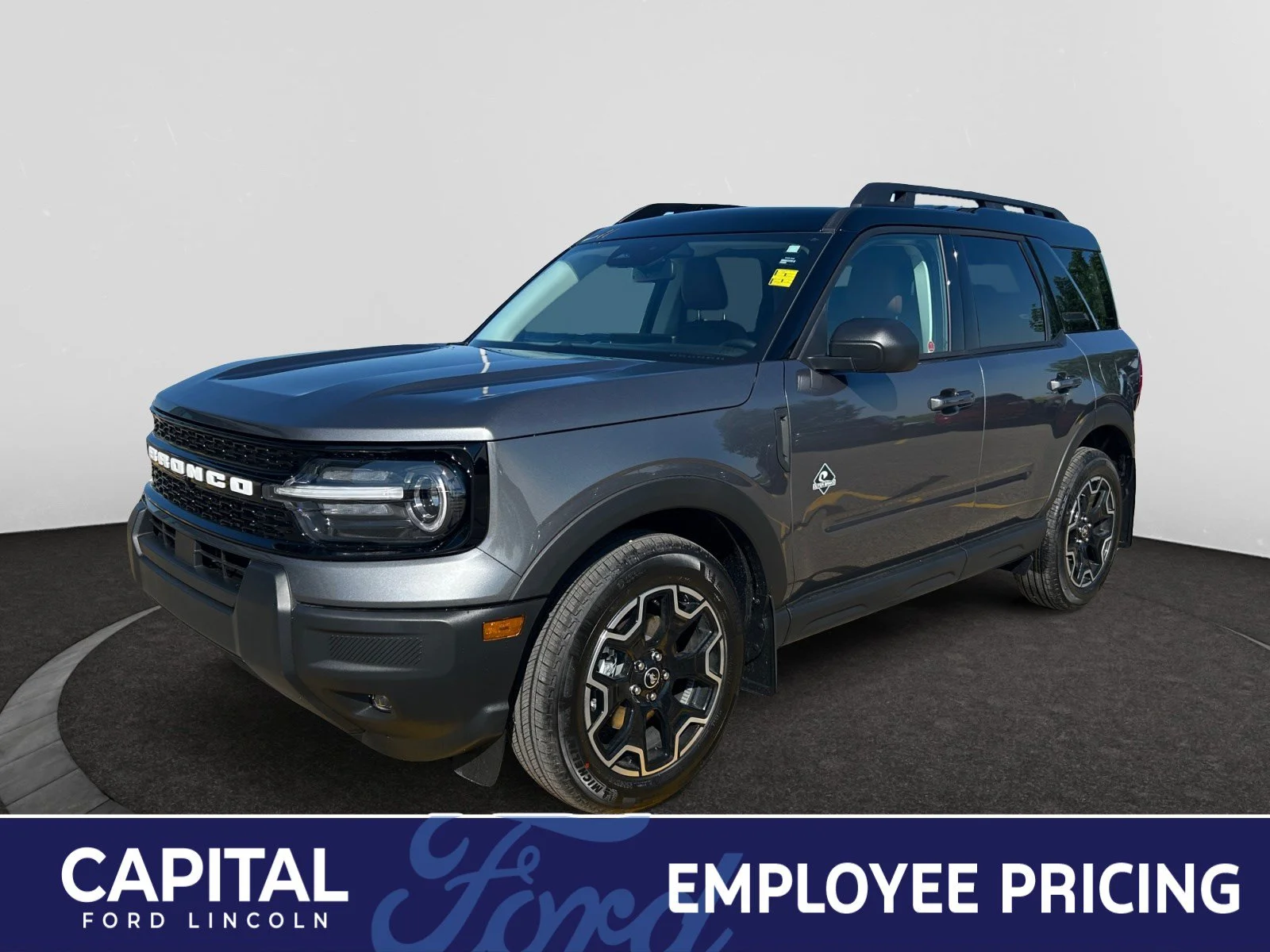 New 2026 Carbonized Grey Metallic Ford Outer Banks image 1