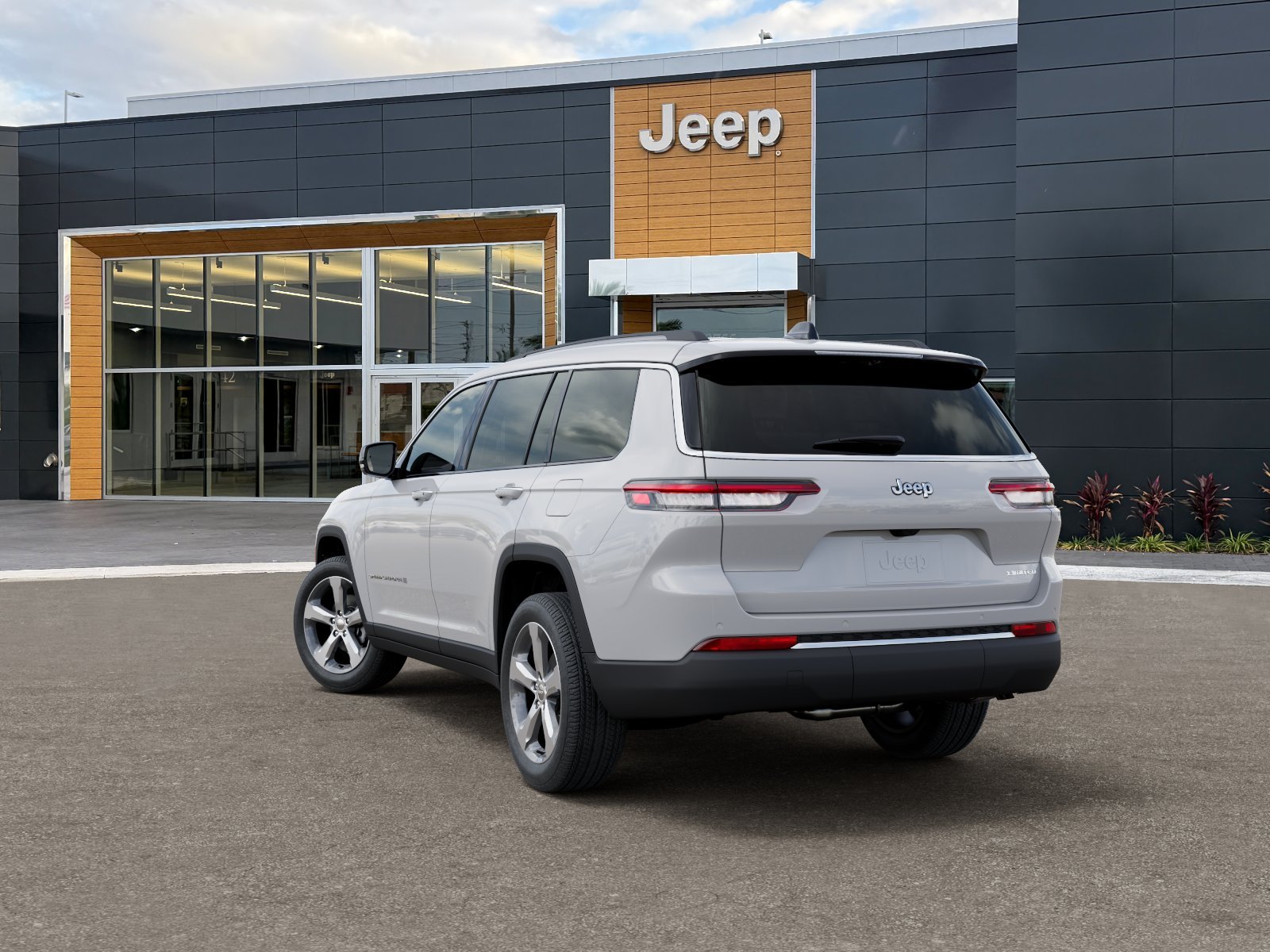 New 2026 Bright White Clear-Coat Exterior Paint Jeep Limited image 3