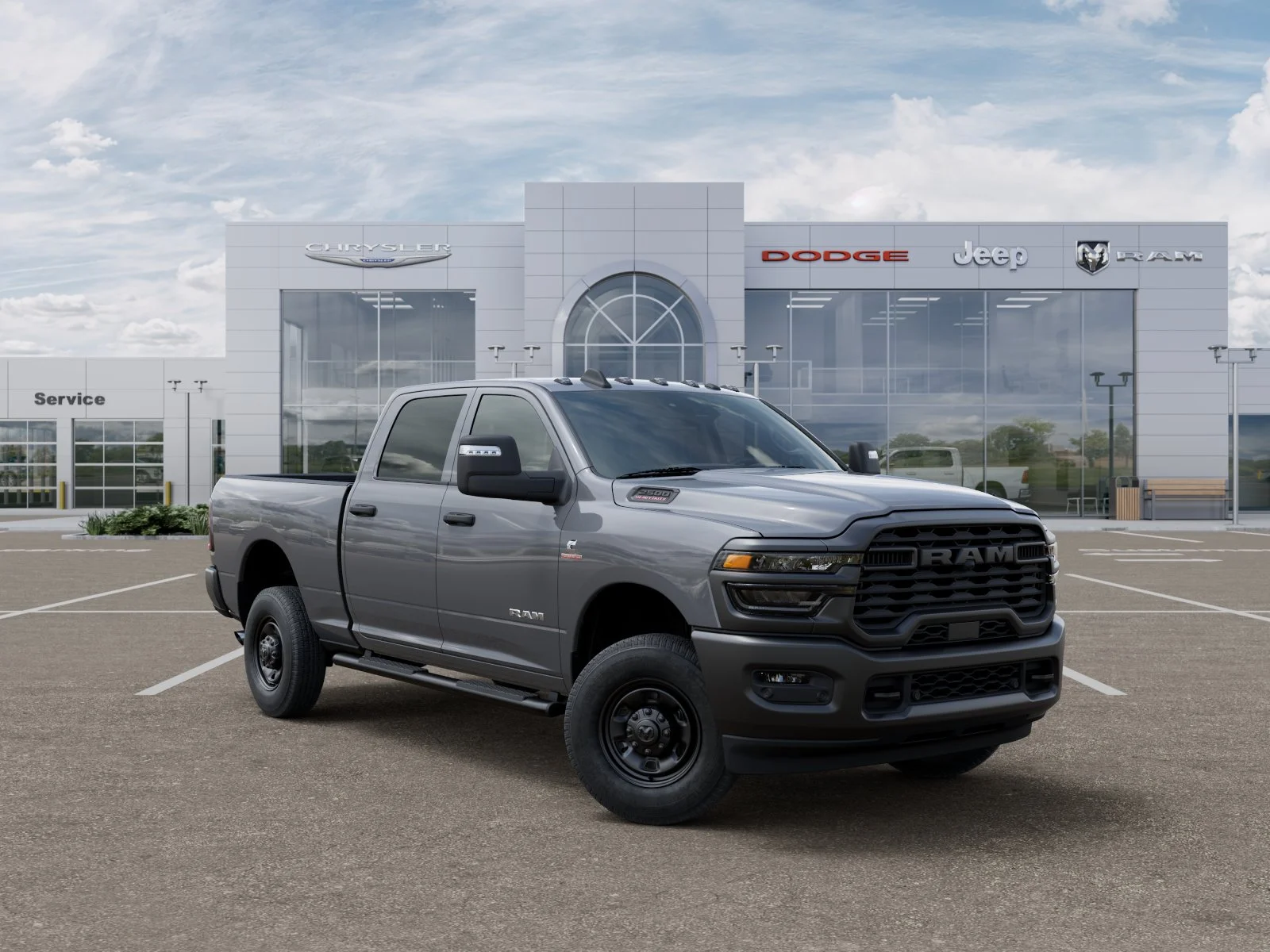 New 2026 Ceramic Gray Clearcoat RAM Tradesman image 28