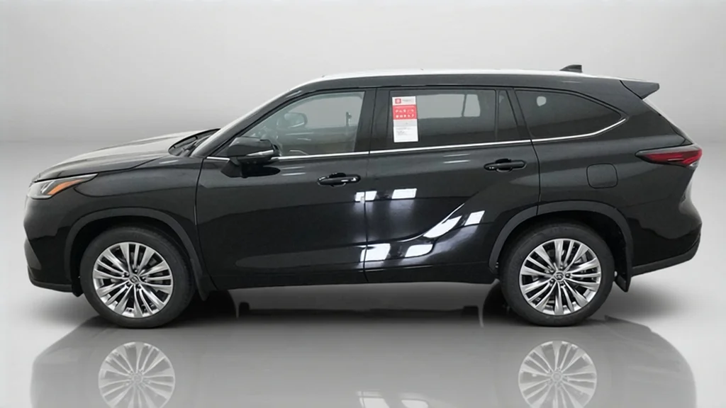 New 2026 Midnight Black Metallic Toyota Platinum image 2