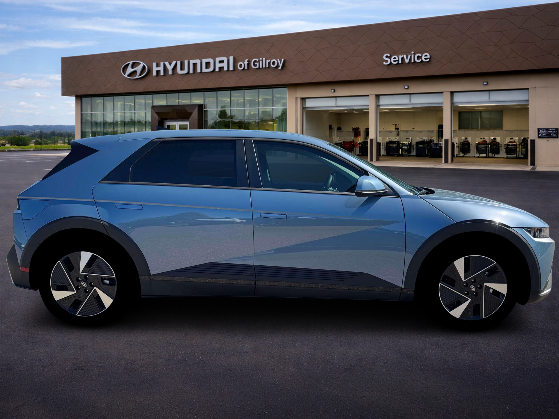 New 2026 Blue Hyundai SEL image 9