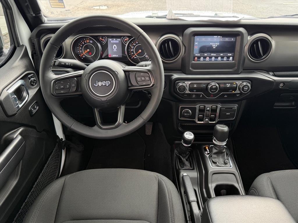 Used 2023 Bright White Clear Coat Jeep Sport S image 10