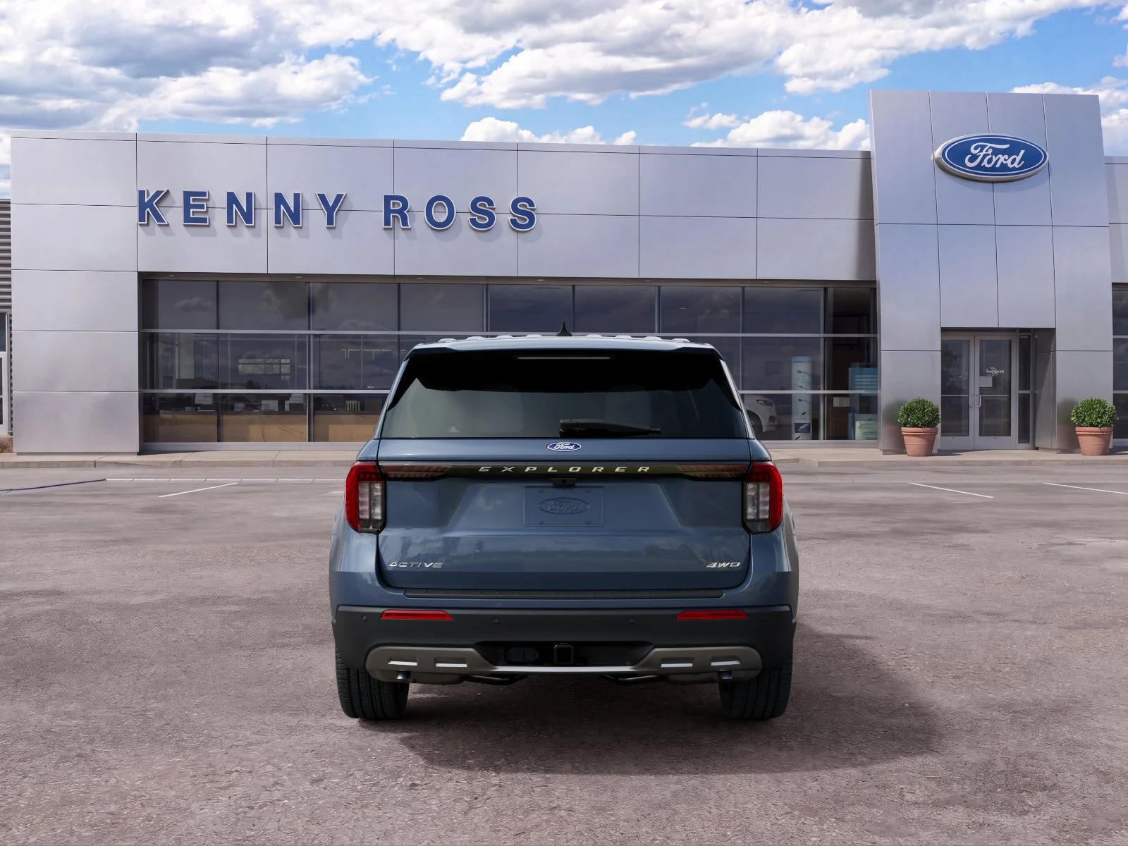 New 2027 Vapor Blue Metallic Ford Active image 5