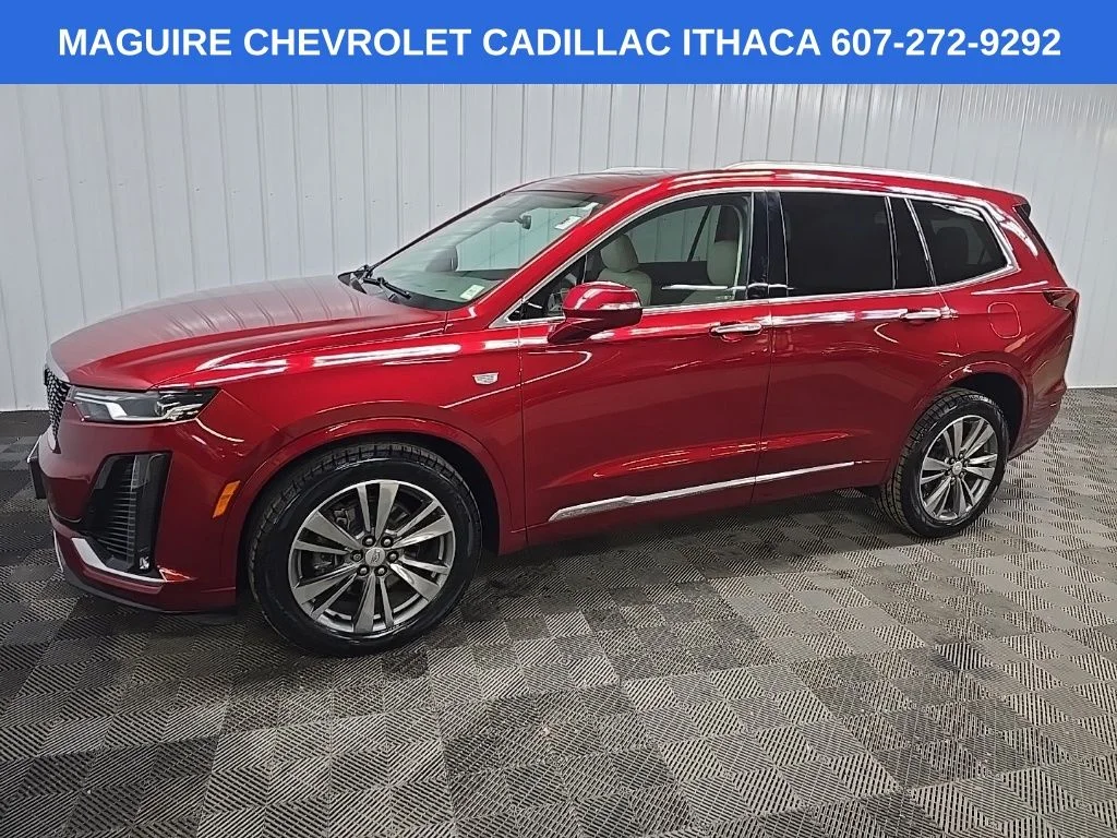 Used 2021 Red Cadillac Premium Luxury image 6