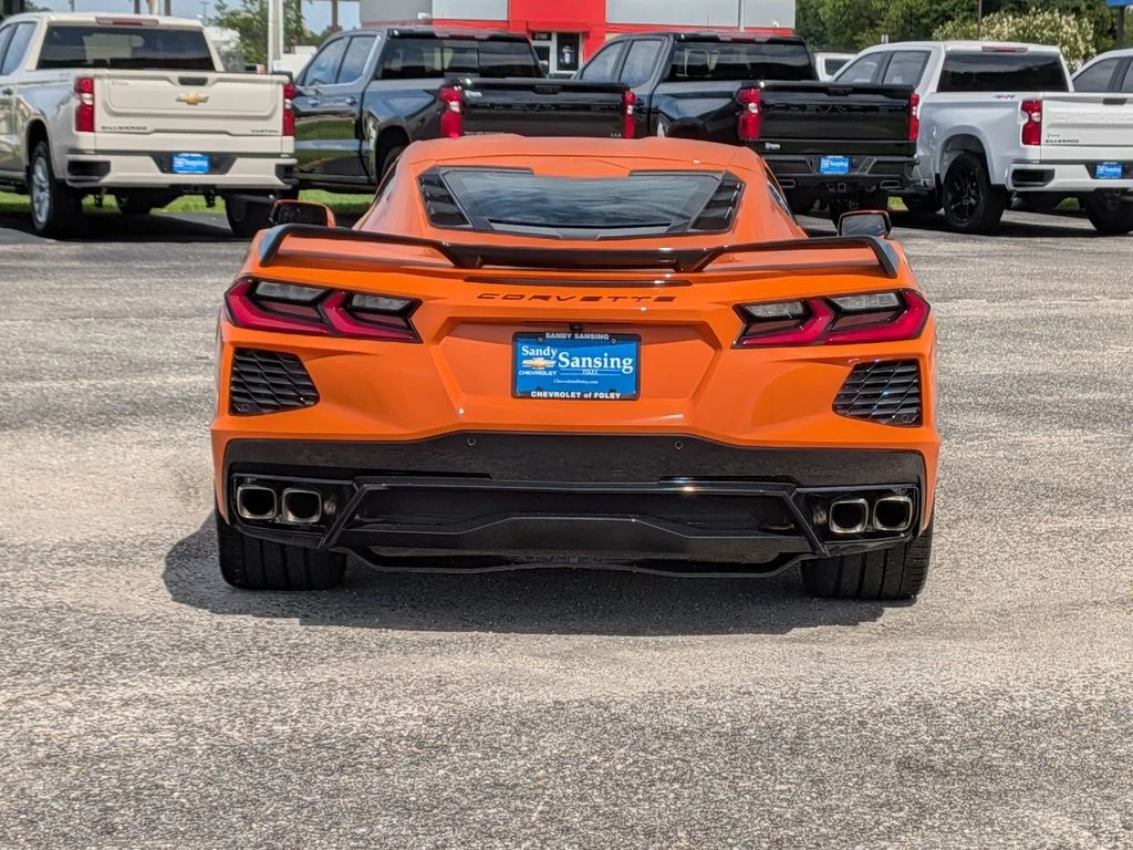 Used 2023 Orange Chevrolet Stingray image 4