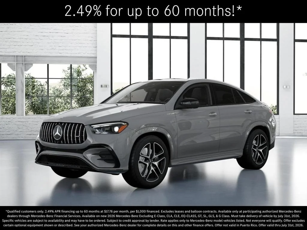 New 2026 MANUFAKTUR Alpine Grey Mercedes-Benz AMG® GLE 53 4MATIC+ Coupe image 81