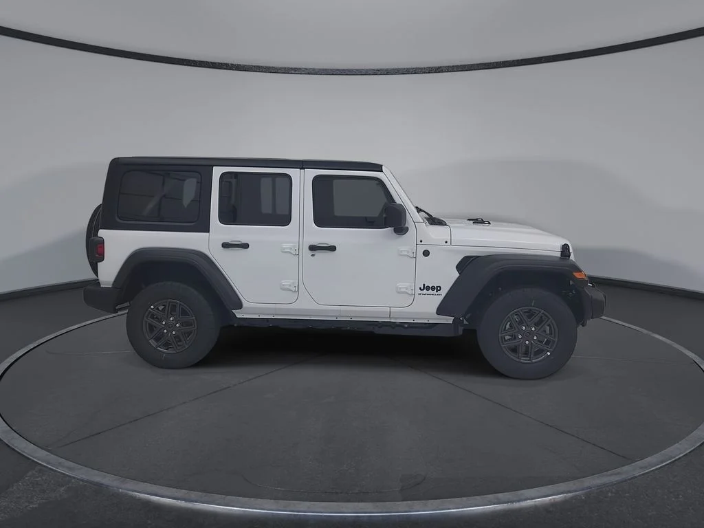 New 2026 Bright White Clearcoat Jeep Sport RHD image 2