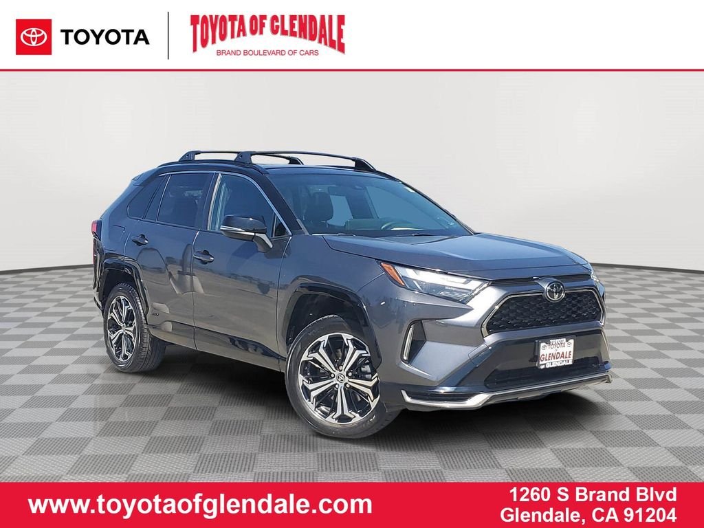Used 2025 Midnight Black Metallic Toyota XSE image 1