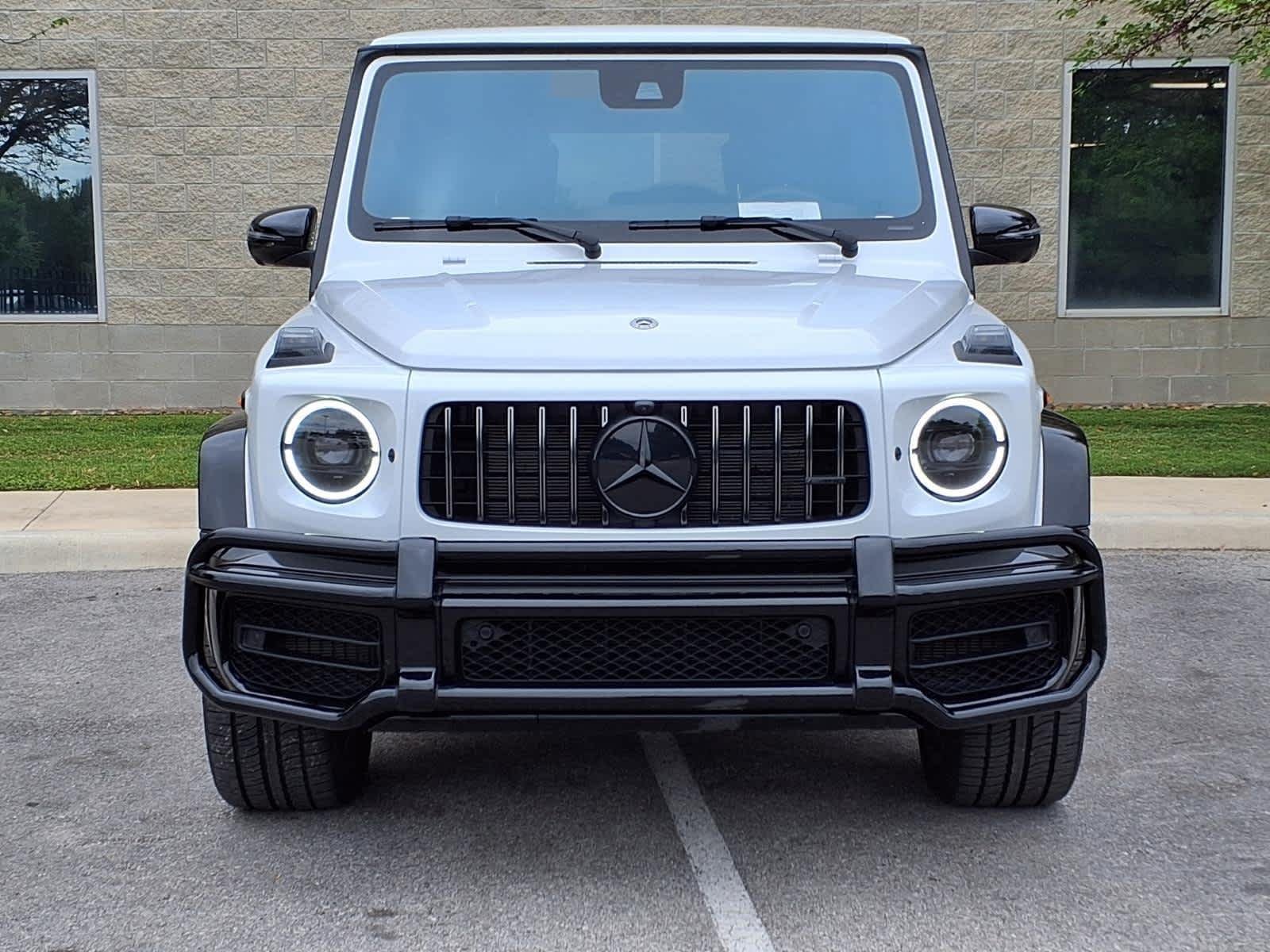 Used 2024 MANUFAKTUR Moonlight White Metallic Mercedes-Benz AMG® G 63 image 2