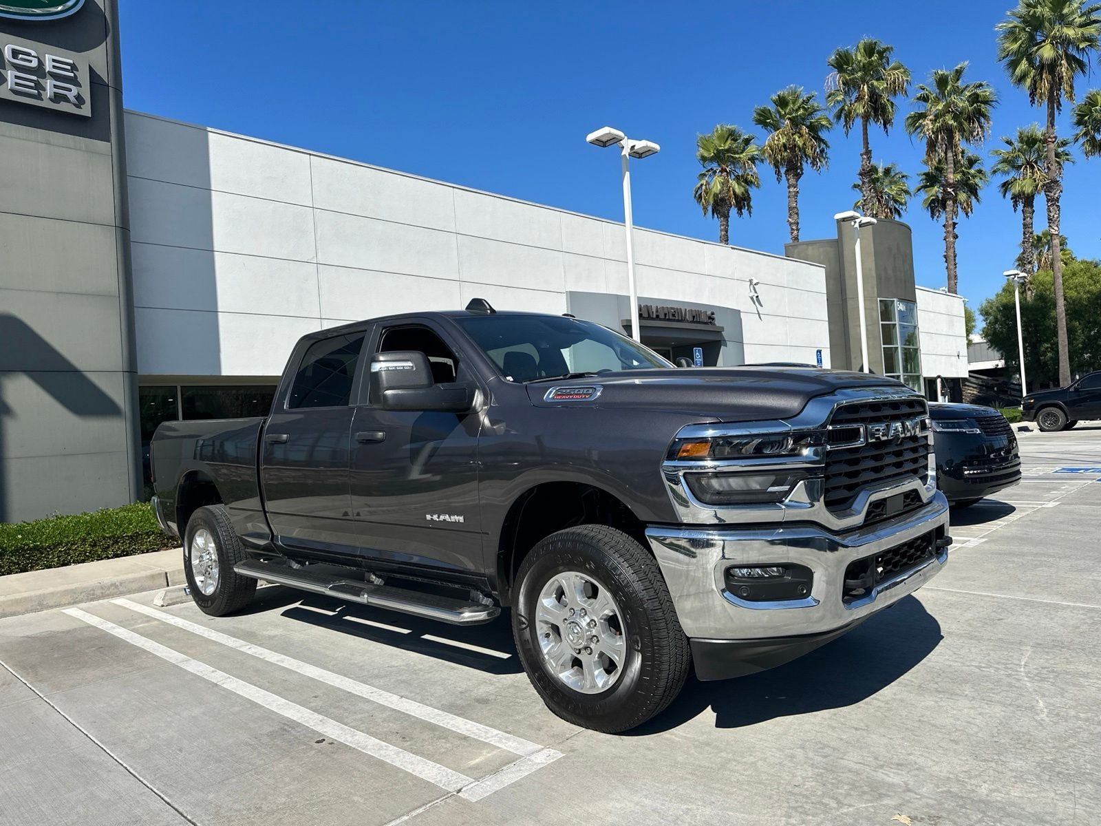 Used 2025 Granite Crystal Metallic Clearcoat Ram Big Horn image 2