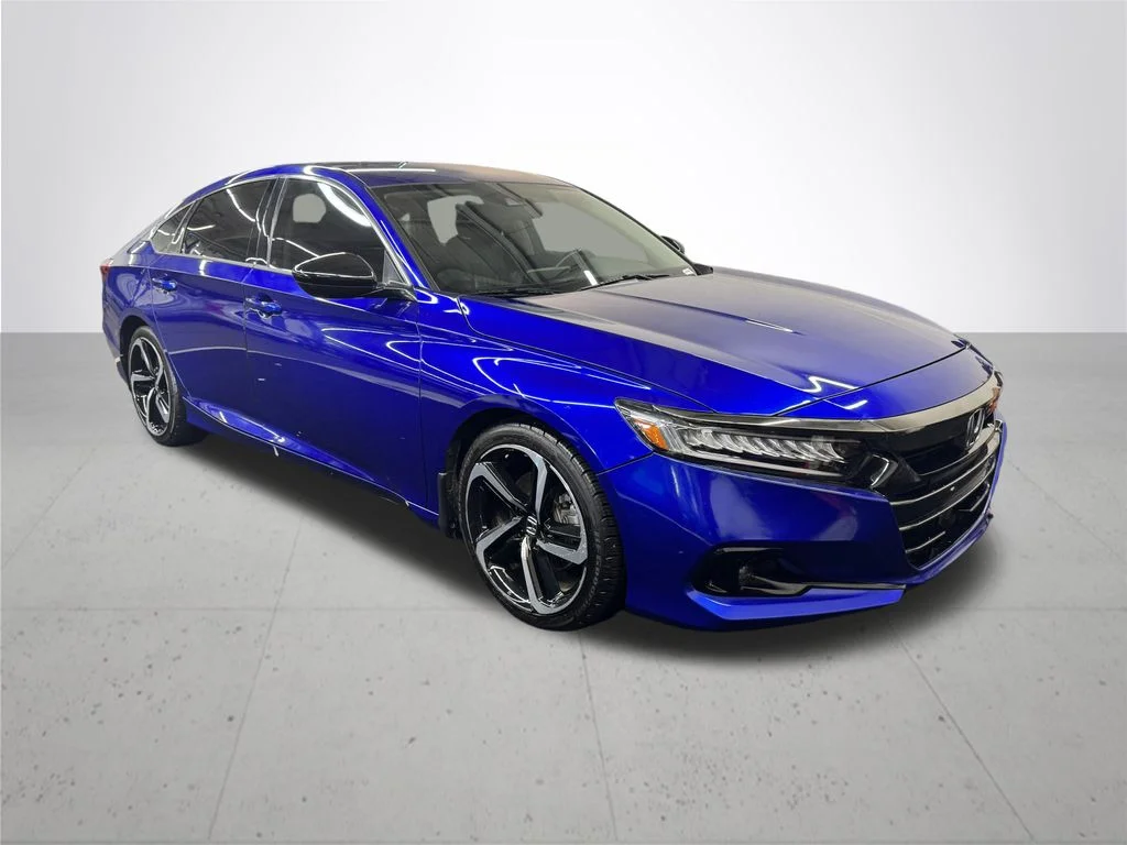 Used 2021 Blue Honda Sport Special Edition image 9