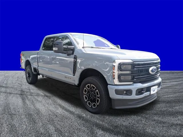 New 2026 Glacier Gray Metallic Tri-Coat Ford F-250® Platinum® image 2