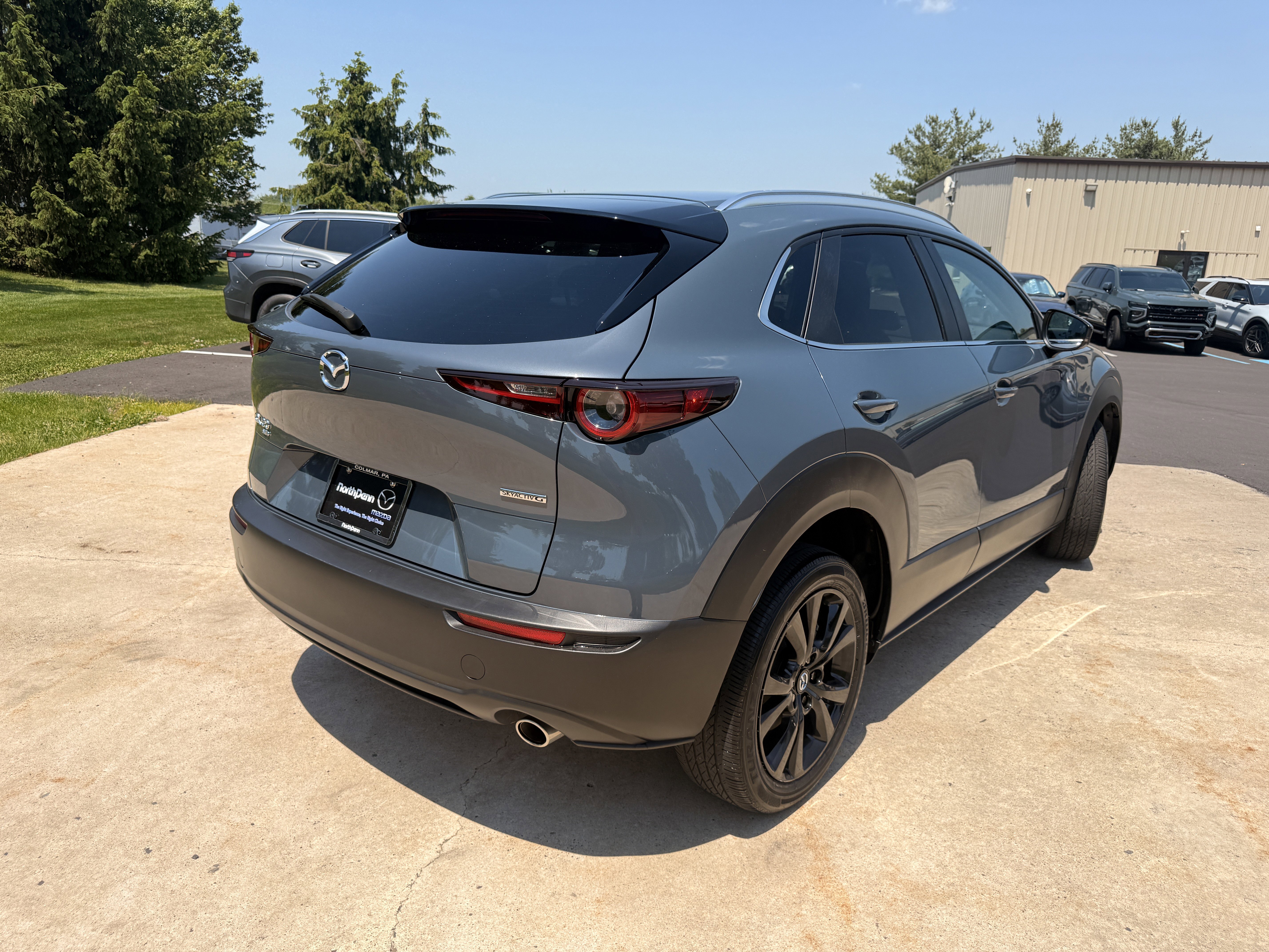 Used 2023 Polymetal Gray Metallic Mazda 2.5 S Carbon Edition image 16
