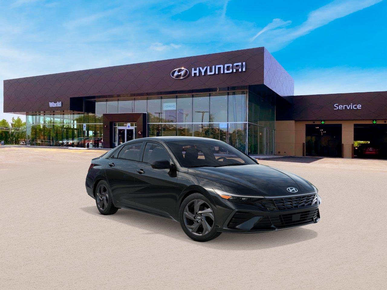 New 2026 Abyss Black Hyundai SEL Sport image 2