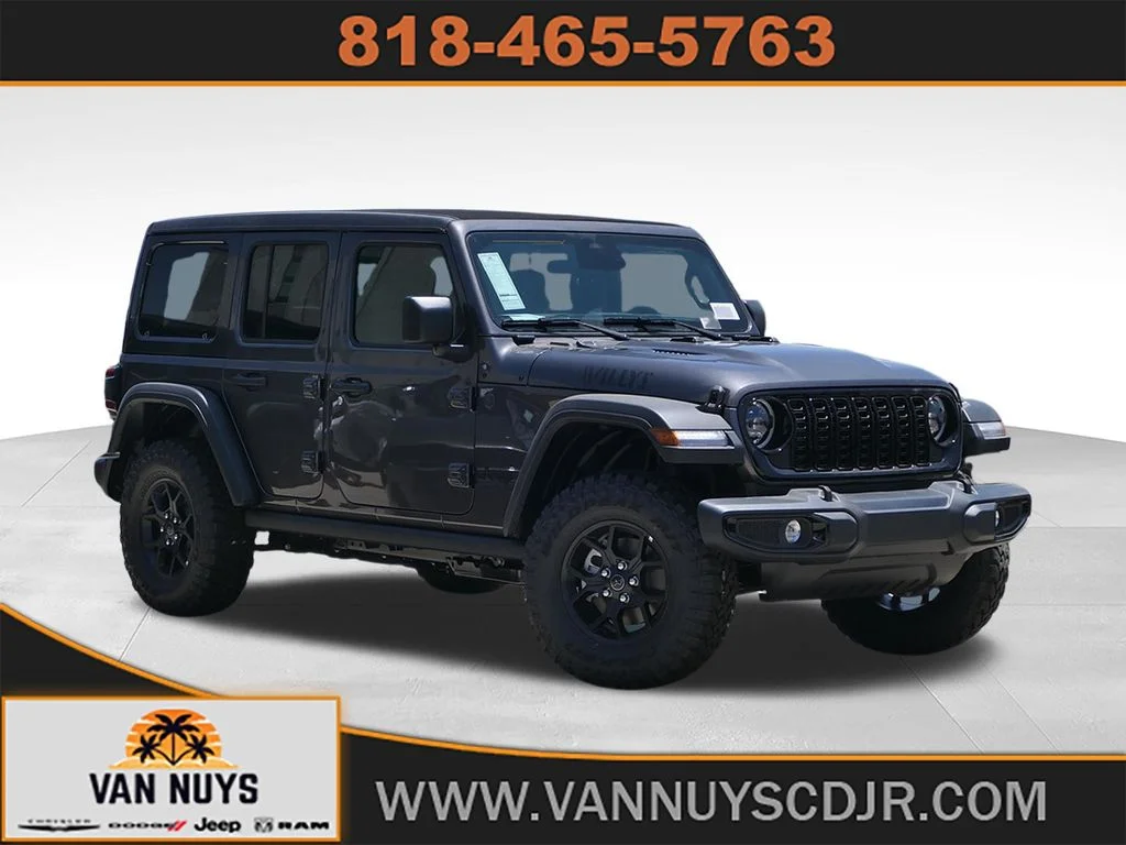 New 2026 Gray Jeep Willys image 1