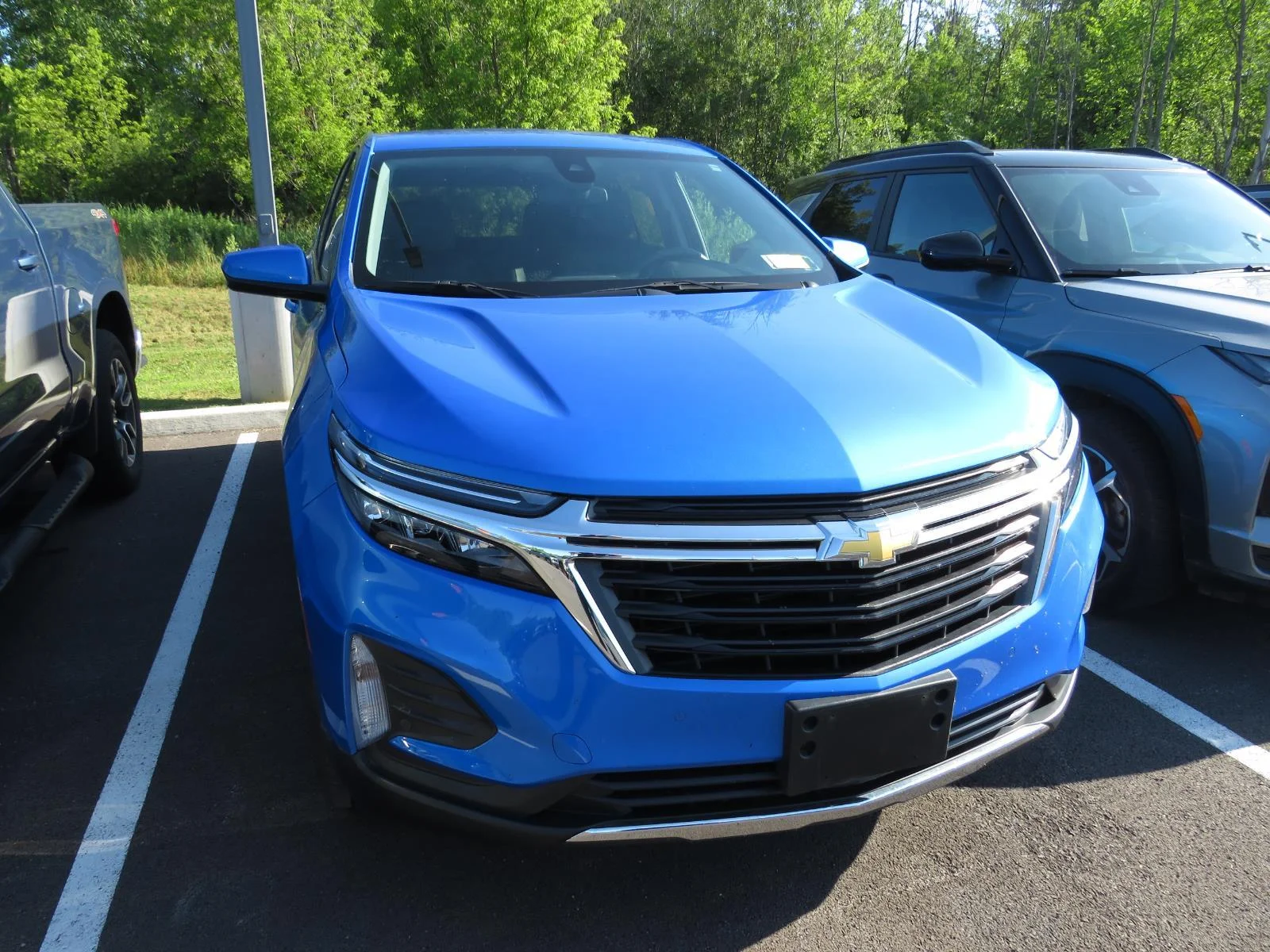 Used 2024 Riptide Blue Metallic Chevrolet LT image 3