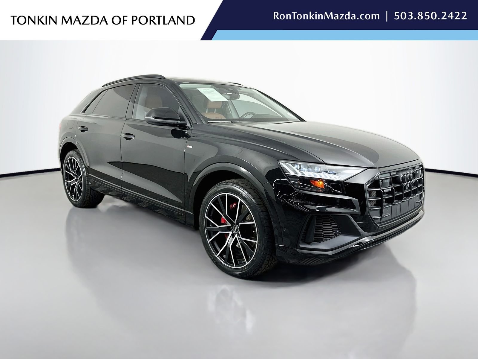 Used 2023 Mythos Black Metallic Audi 55 Premium Plus image 1