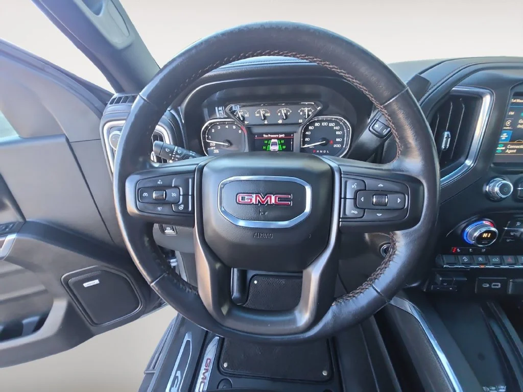 Used 2021 Satin Steel Metallic GMC AT4 image 19
