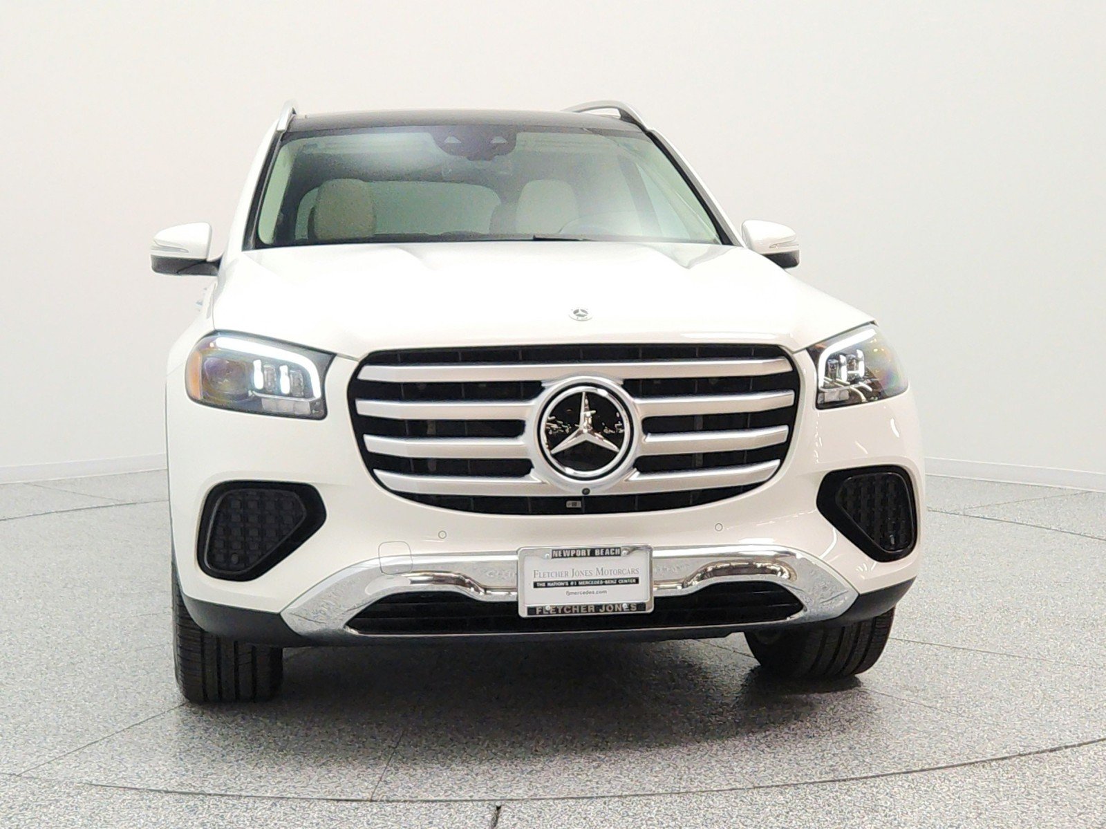 Certified Used 2024 Polar White Mercedes-Benz GLS 450 4MATIC® SUV image 2