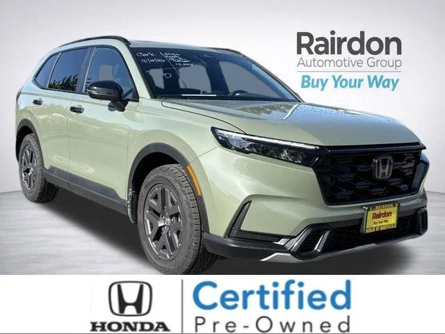 Certified Used 2026 Ash Green Metallic Honda TrailSport image 1