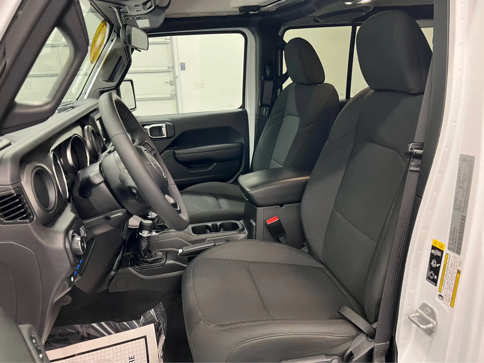 Used 2023 Bright White Clearcoat Jeep  image 4