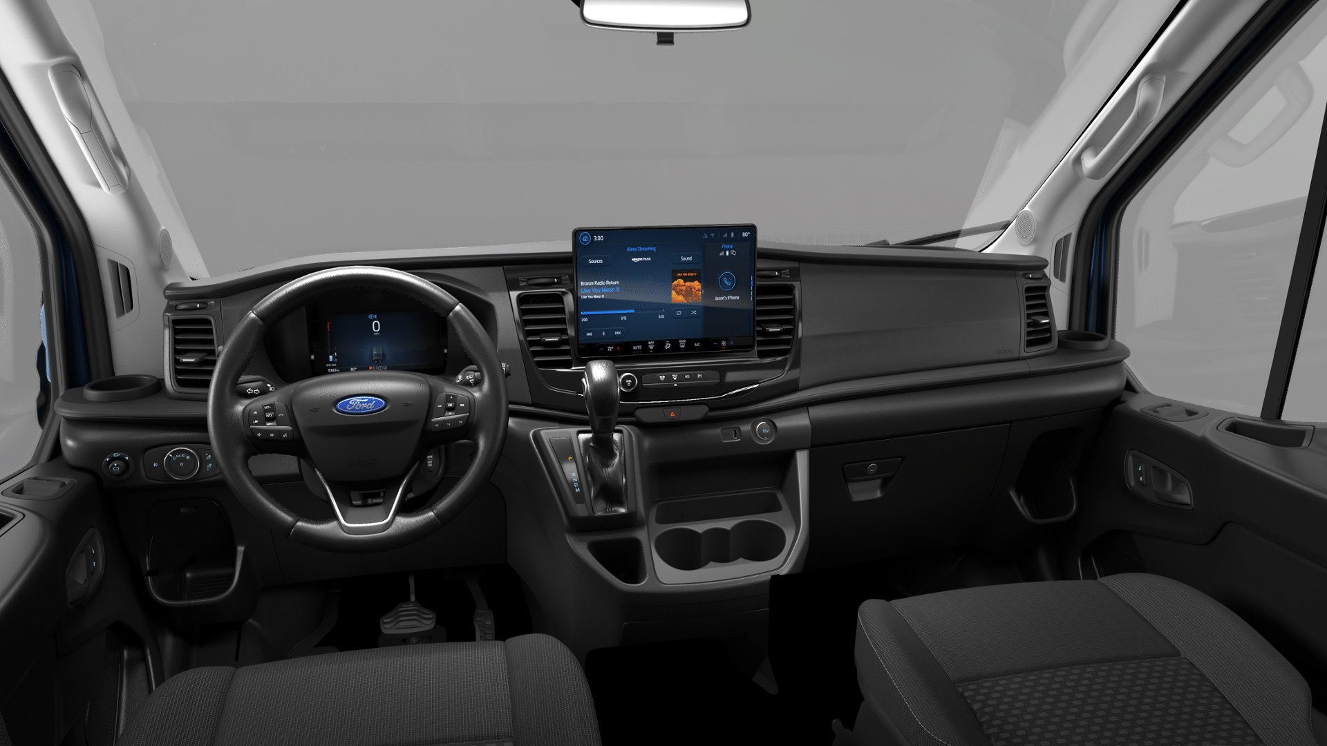 New 2026 Blue Metallic Ford Passenger Van XLT image 7