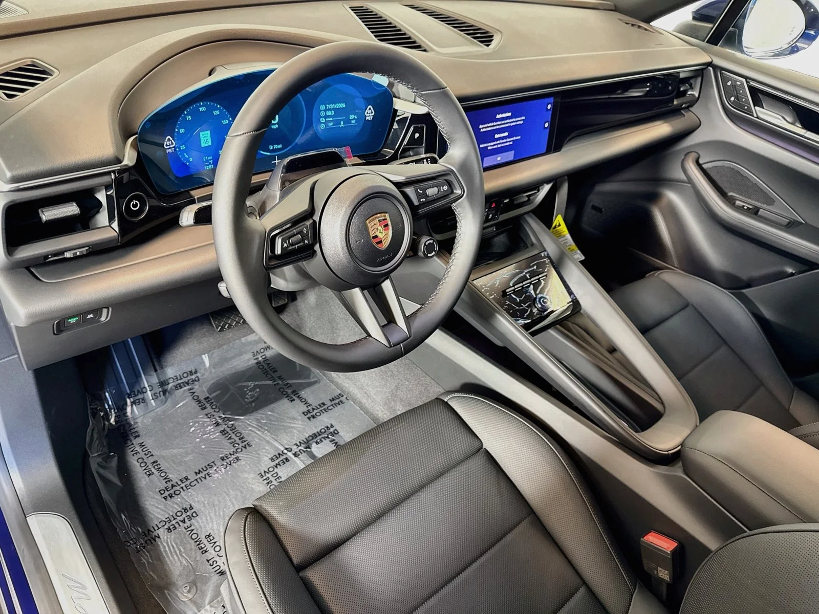 New 2026 Gentian Blue Metallic Porsche 4 Electric image 4