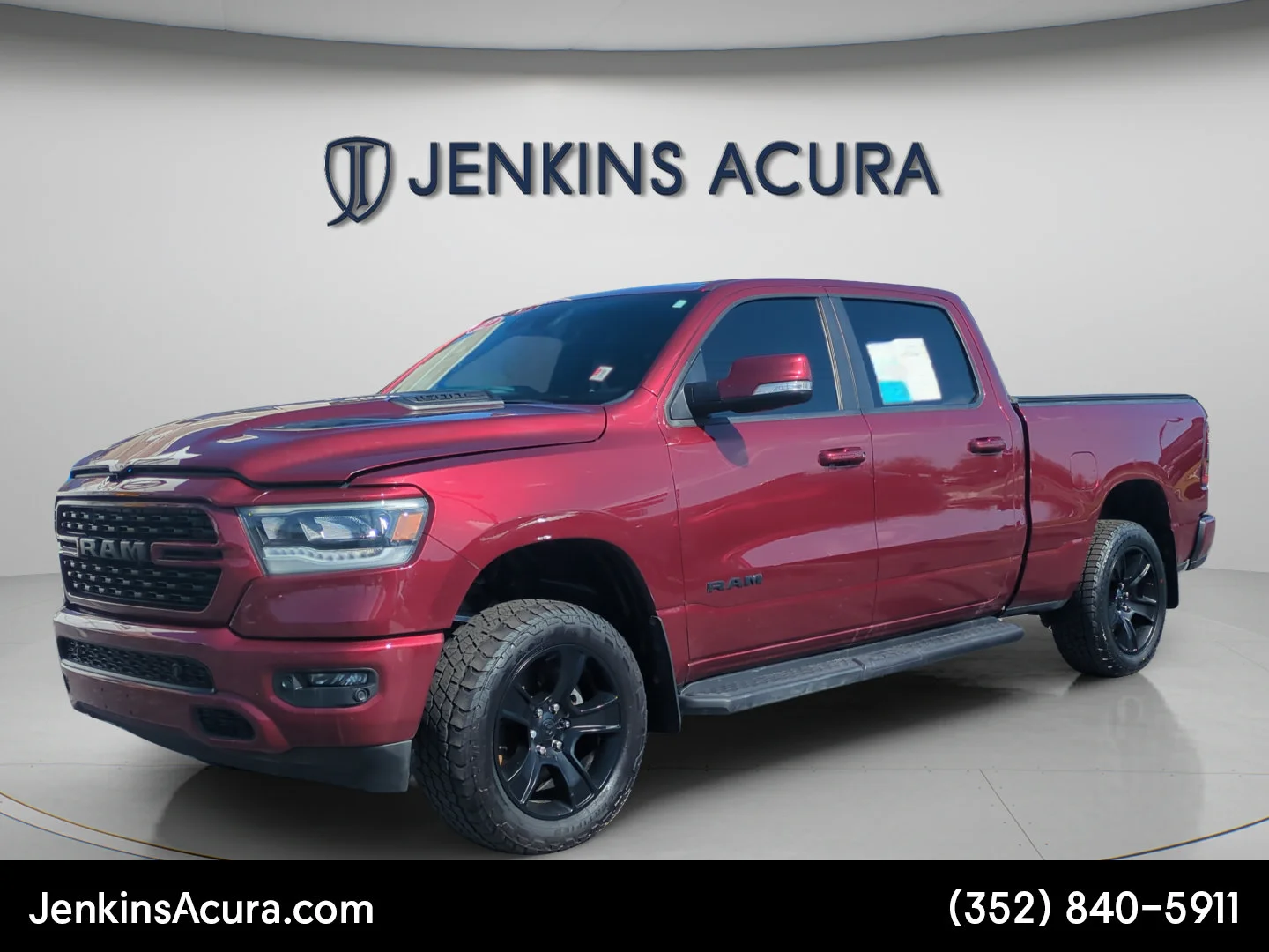 Used 2022 Delmonico Red Pearlcoat Ram BIG HORN image 7