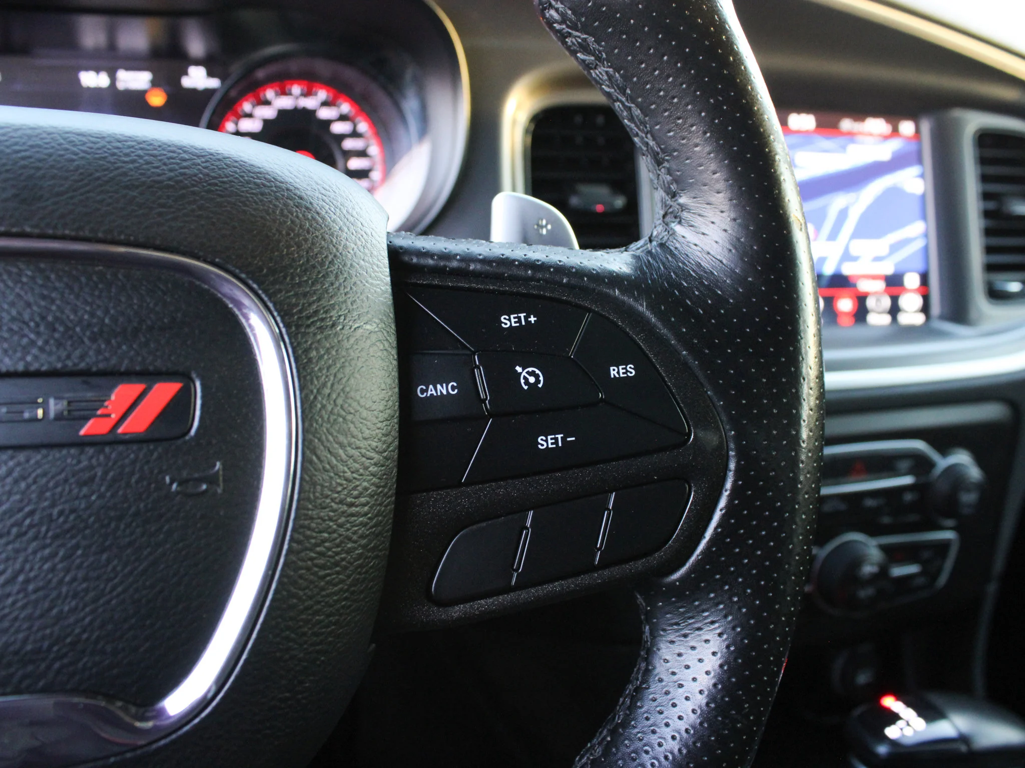 Certified Used 2021 Green Dodge SXT * 300HP V6 | Blacktop Package | Heated Seats | Navigation | F8 Green Metallic image 20