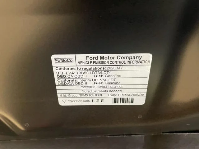 New 2026 Antimatter Blue Metallic Ford XLT image 50