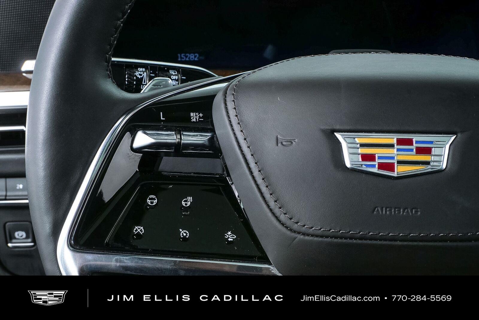 Used 2025 Crystal White Tricoat Cadillac Sport Platinum image 11