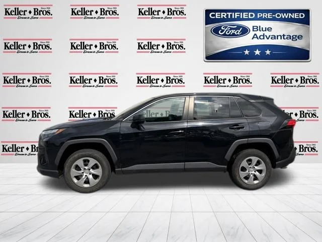 Used 2023 Midnight Black Metallic Toyota LE image 4