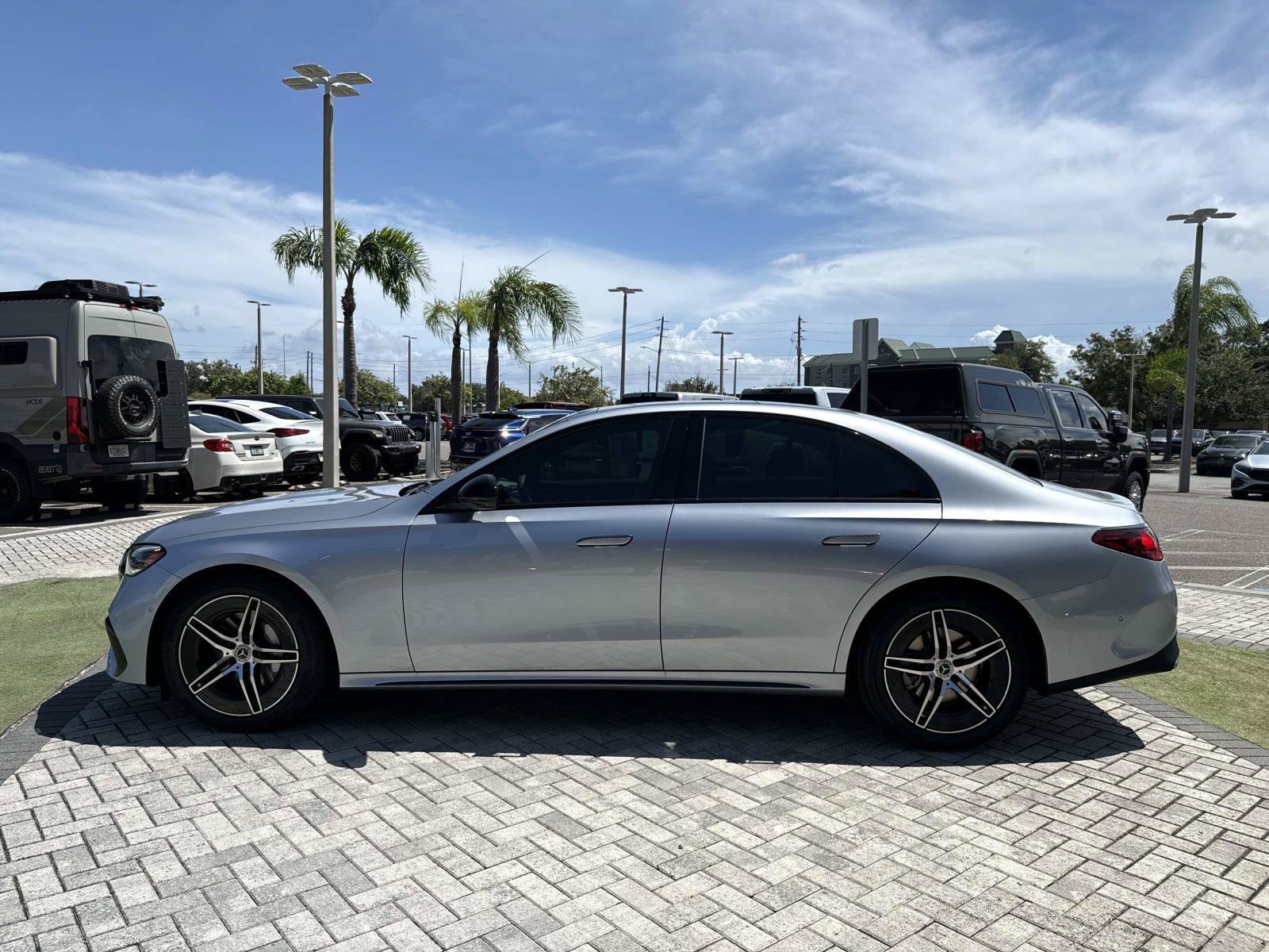 New 2027 Silver Metallic Mercedes-Benz E 350 RWD Sedan image 3