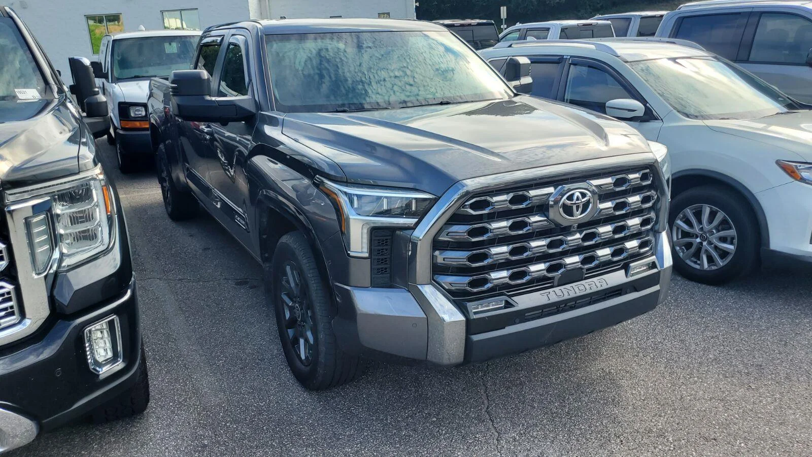 Used 2024 Magnetic Gray Metallic Toyota Platinum image 2