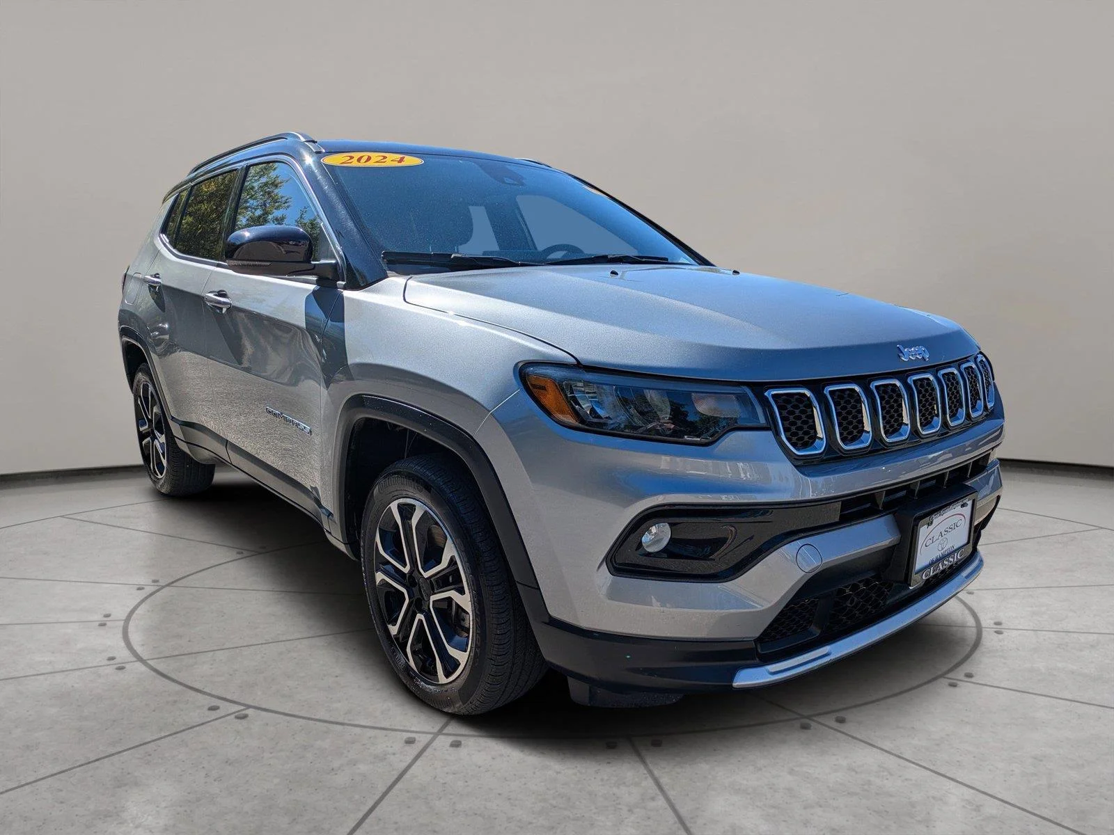 Used 2024 Black Clearcoat Jeep Limited image 1