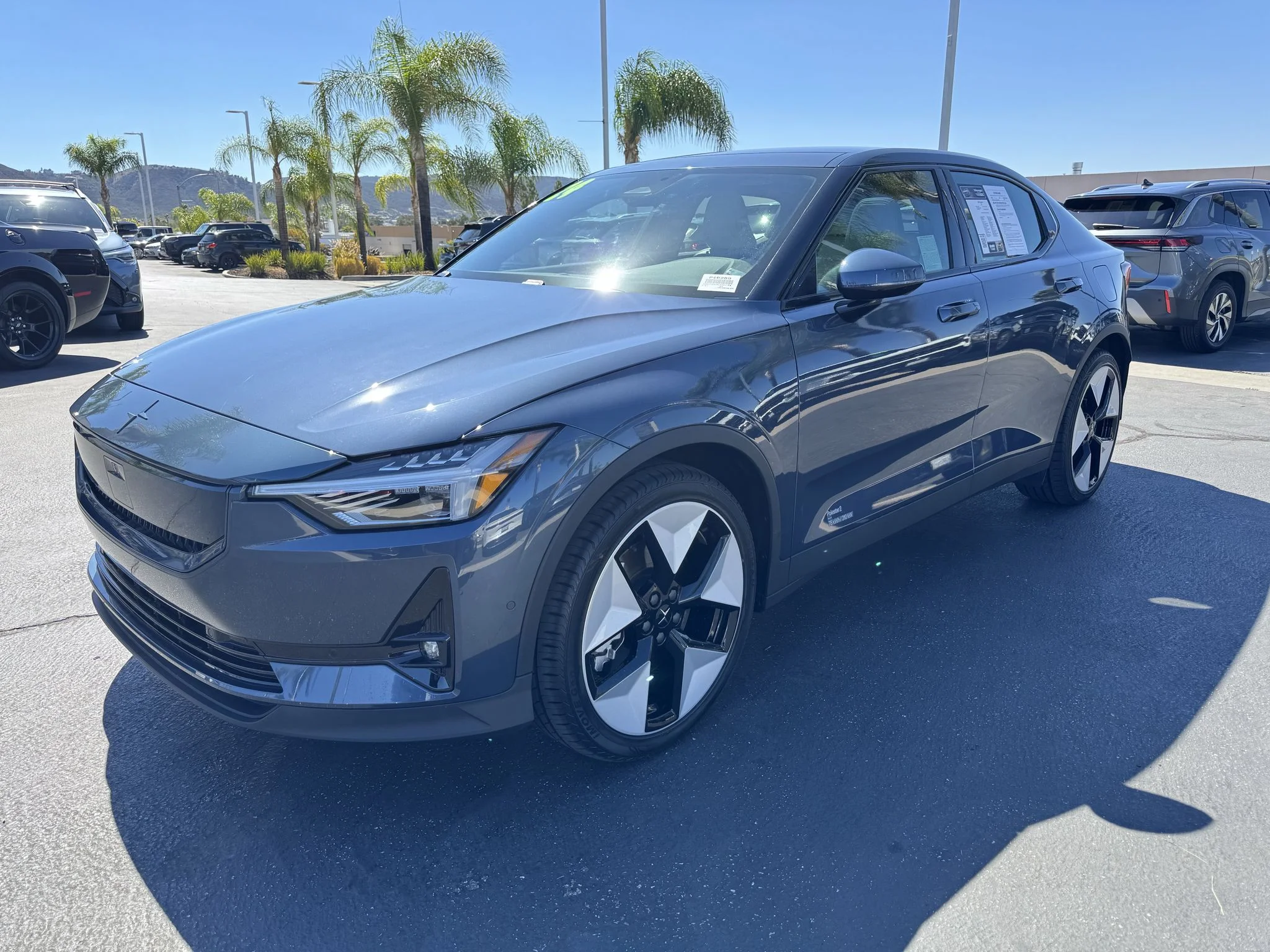Used 2024 Midnight Metallic Polestar Long Range Dual Motor image 3