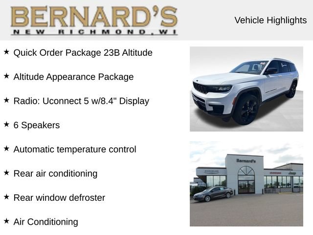 Used 2023 White Jeep Altitude image 2