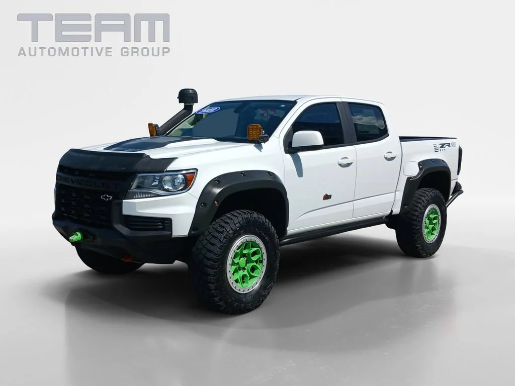Used 2022 SUMMIT WHITE Chevrolet 4WD ZR2 image 3