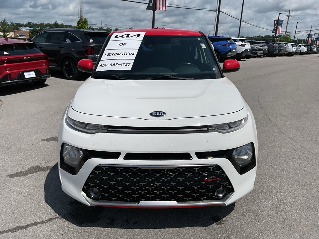 Used 2020 Clear White/Red Roof Kia GT-Line image 3