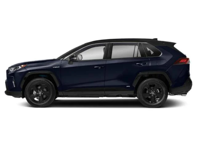 Used 2020 Blue Print w/Midnight Black Roof Toyota Hybrid XSE image 3