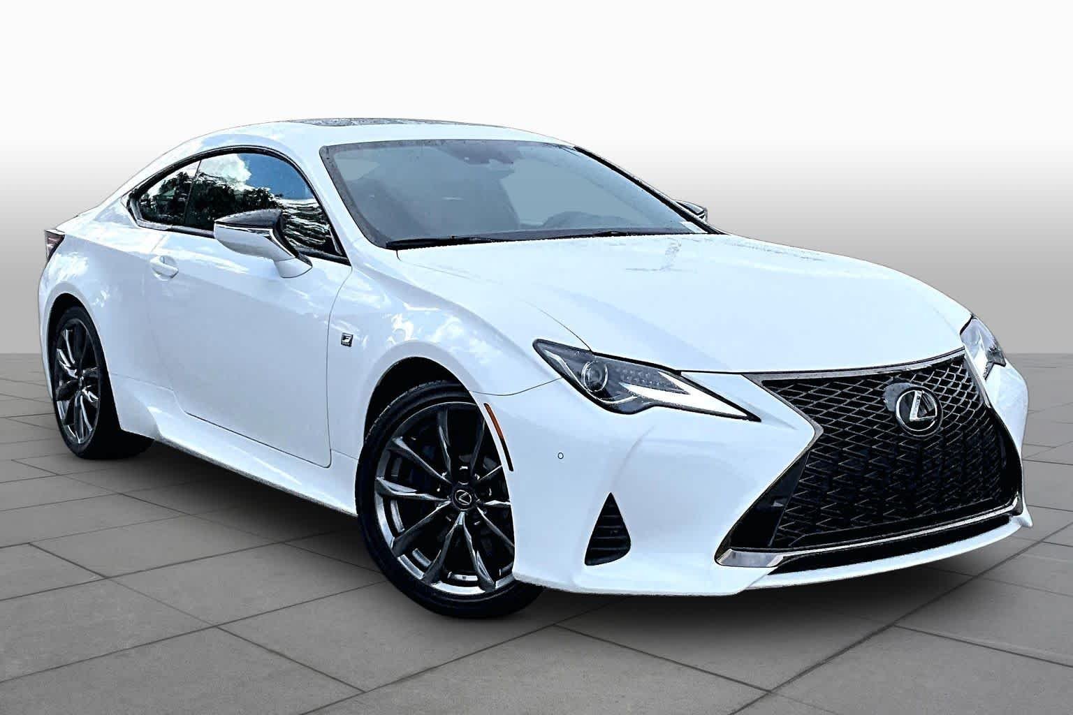 Used 2021 Ultra White Lexus F SPORT image 3