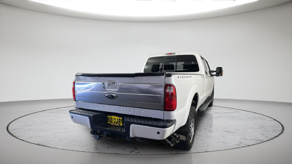 Used 2015 White Platinum Clearcoat Metallic Ford Platinum image 20